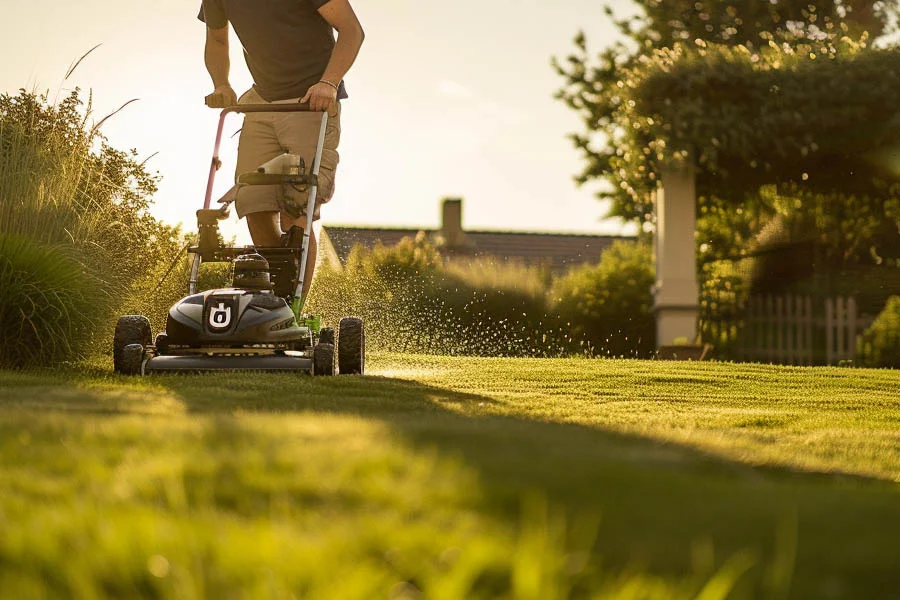 lawn cut machine