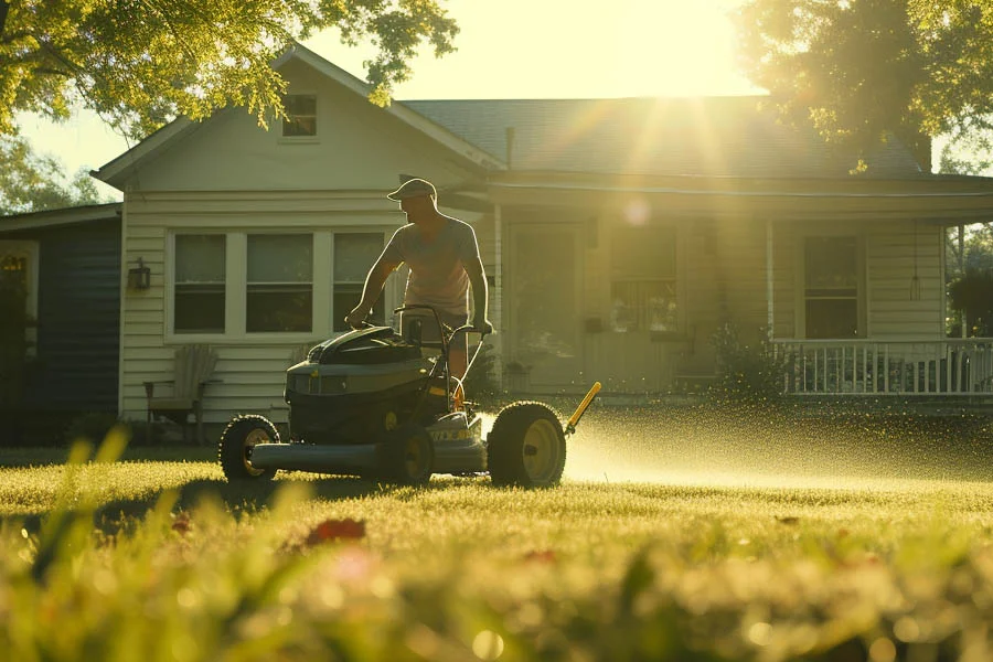 best self propelled battery lawn mower