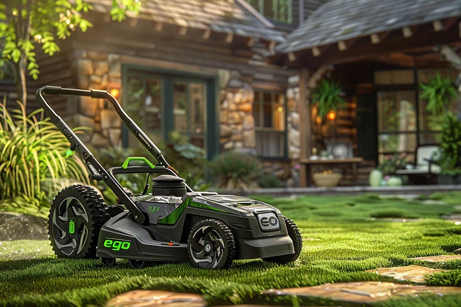 self propelled lawnmower