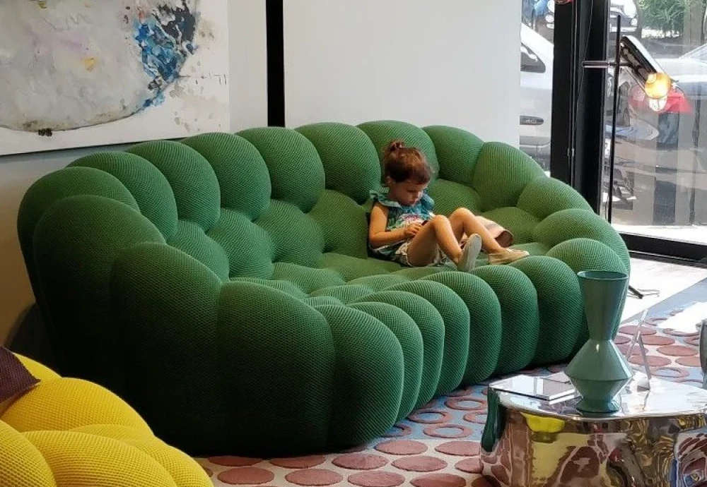 bubble sofa green